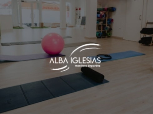 Proyecto de diseño web para Alba Iglesias Monitora Deportiva